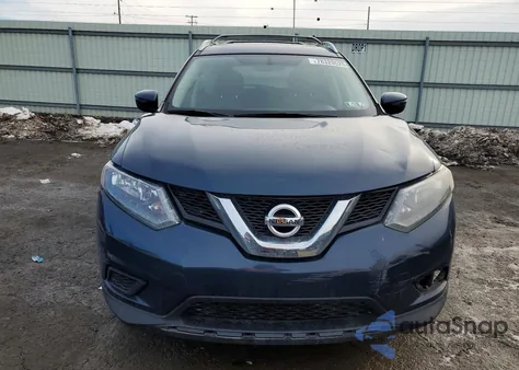 2016 Nissan Rogue S z USA, uszkodzony, nr VIN KNMAT2MV8GP708415
